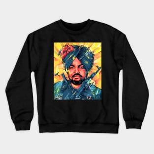 sidhu moose wala Crewneck Sweatshirt